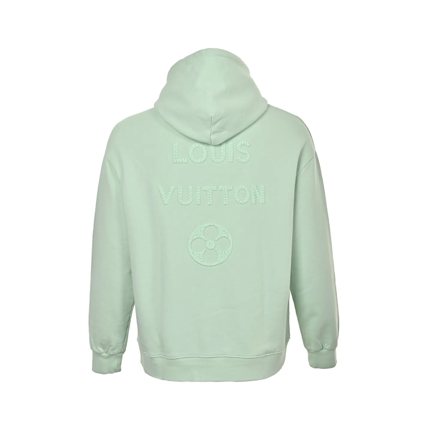 Louis Vuitton/Louis Vuitton dark woven letter logo embroidered hooded sweatshirt